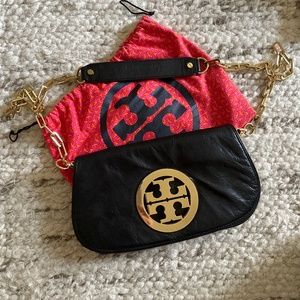Tory Burch black leather bag